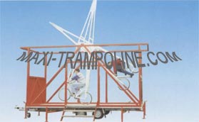 TRAILER BUNGEE TRAMPOLINE MOBILE by MAXI-TRAMPOLINE.com Leader in design and production of amusement sports attractions, recreation rides and Fun sport games like the BUNGEE TRAMPOLINE, bungy trampoline, 1in1 4in1 5in1 6in1 SALTO Trampolino, fix stationary portable and mobile bungee trampoline on trailer, ELASTIC jump 1 way 2 ways 4 ways 5 ways 6ways, aerojump, 1-in-1 eurobungee trampolin, trailer CLIMBING walls, COMBO jumping and climbing wall 2 bays 3bays 4 bays, Funball Shootair compressed air cannons ball from 1 to 30 cannons, Playgrounds, Bobsleigh Roller Coaster, Rodeo mechanic bull and horse, Aero spaces bikes, bungy jumping, Sling Shot, play grounds, aerotrim gyroscope, extreme Fun rides, foam air cannon ball game, inflatable thing, Leisure theme ATTRACTIONS and AMUSEMENT Parks CONSULTING and more products and services - WEB SITE: www.maxi-trampoline.com - CONTACT EMAIL: infogames@maxi-trampoline.com