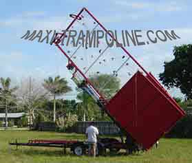 TRAILER BUNGEE TRAMPOLINE MOBILE by MAXI-TRAMPOLINE.com Leader in design and production of amusement sports attractions, recreation rides and Fun sport games like the BUNGEE TRAMPOLINE, bungy trampoline, 1in1 4in1 5in1 6in1 SALTO Trampolino, fix stationary portable and mobile bungee trampoline on trailer, ELASTIC jump 1 way 2 ways 4 ways 5 ways 6ways, aerojump, 1-in-1 eurobungee trampolin, trailer CLIMBING walls, COMBO jumping and climbing wall 2 bays 3bays 4 bays, Funball Shootair compressed air cannons ball from 1 to 30 cannons, Playgrounds, Bobsleigh Roller Coaster, Rodeo mechanic bull and horse, Aero spaces bikes, bungy jumping, Sling Shot, play grounds, aerotrim gyroscope, extreme Fun rides, foam air cannon ball game, inflatable thing, Leisure theme ATTRACTIONS and AMUSEMENT Parks CONSULTING and more products and services - WEB SITE: www.maxi-trampoline.com - CONTACT EMAIL: infogames@maxi-trampoline.com