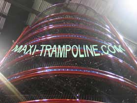 TRAILER BUNGEE TRAMPOLINE MOBILE by MAXI-TRAMPOLINE.com Leader in design and production of amusement sports attractions, recreation rides and Fun sport games like the BUNGEE TRAMPOLINE, bungy trampoline, 1in1 4in1 5in1 6in1 SALTO Trampolino, fix stationary portable and mobile bungee trampoline on trailer, ELASTIC jump 1 way 2 ways 4 ways 5 ways 6ways, aerojump, 1-in-1 eurobungee trampolin, trailer CLIMBING walls, COMBO jumping and climbing wall 2 bays 3bays 4 bays, Funball Shootair compressed air cannons ball from 1 to 30 cannons, Playgrounds, Bobsleigh Roller Coaster, Rodeo mechanic bull and horse, Aero spaces bikes, bungy jumping, Sling Shot, play grounds, aerotrim gyroscope, extreme Fun rides, foam air cannon ball game, inflatable thing, Leisure theme ATTRACTIONS and AMUSEMENT Parks CONSULTING and more products and services - WEB SITE: www.maxi-trampoline.com - CONTACT EMAIL: infogames@maxi-trampoline.com
